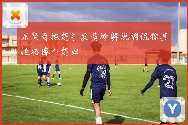 东契奇抱怨引发黄蜂解说调侃称其性格像个怨妇